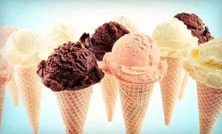 $15 for Three Groupons, Each Good for $10 Worth of Ice Cream and Shakes at Ogo’s Ice Cream ($30 Value)  - Primary Image