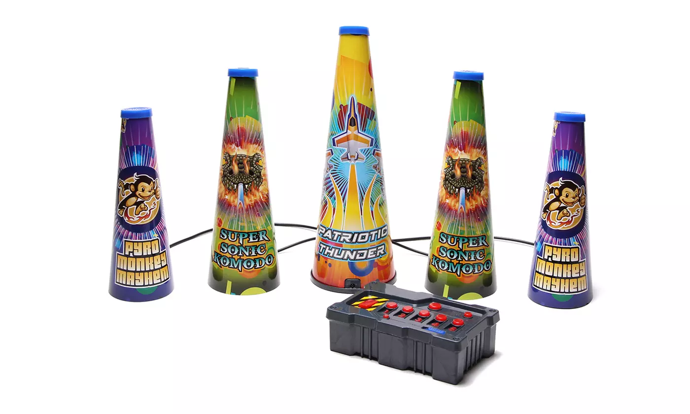 Grand Finale or Screamin' Sky Weasel Firework Light-Show Toys from $8.99 to $19.99 - Second Medium