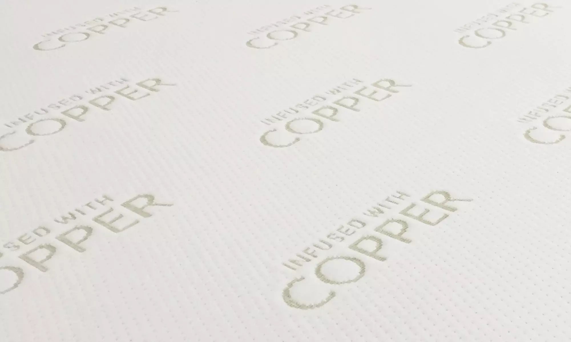 Copper-Infused Hypoallergenic Cooling Mattress Protector - Second Medium