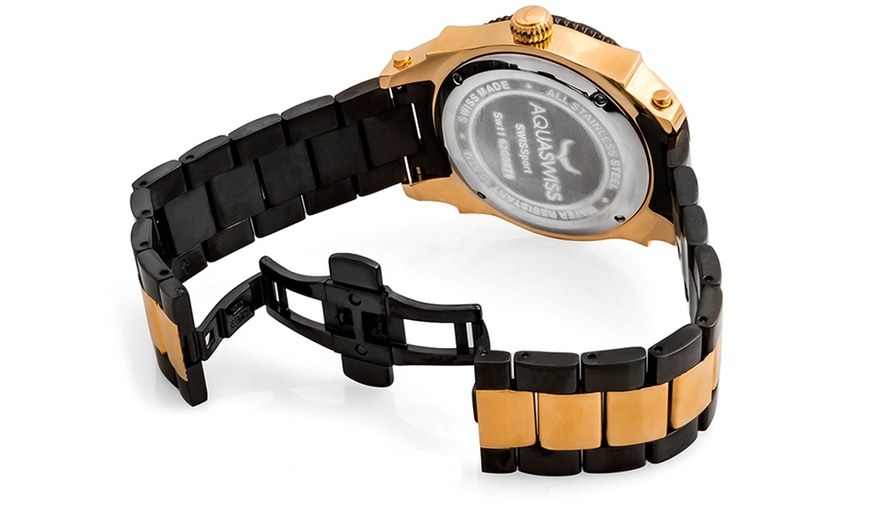 Image 12: Aquaswiss Swissport horloge