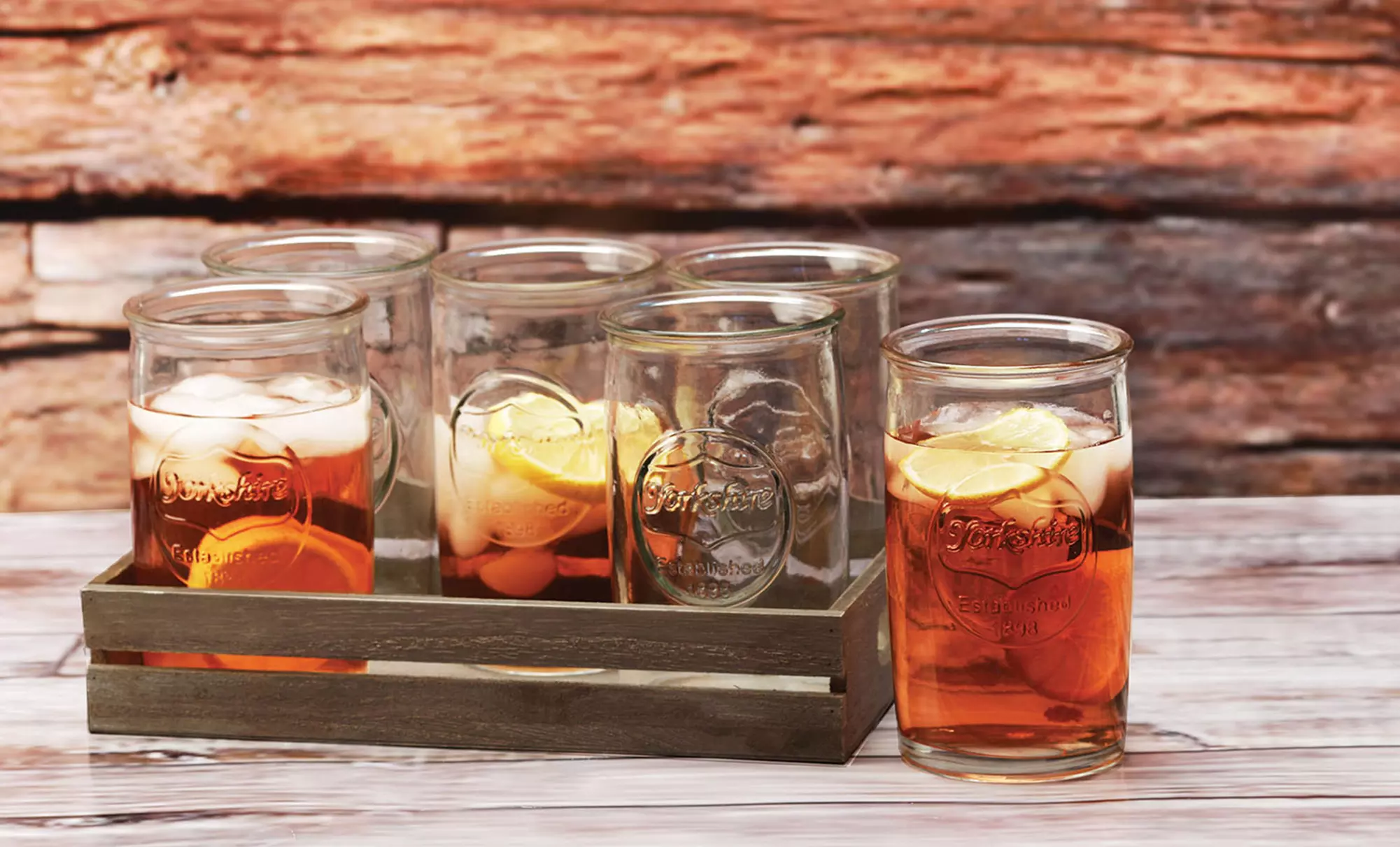 Circle Glass Serve it Up 5- or 7-Piece Glassware Set - Primary Image