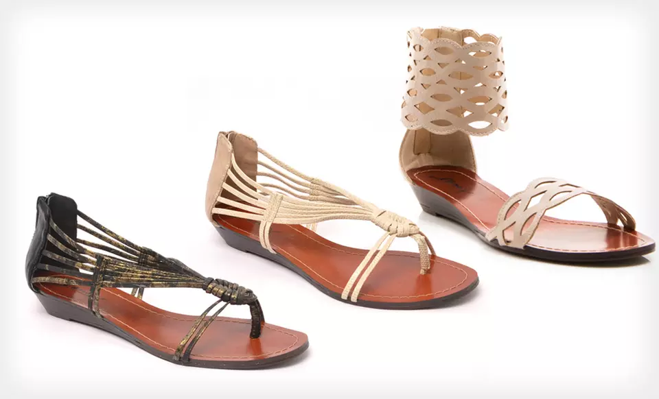 $24.99 for GoMax Wedge Sandals (Up to $47 List Price). 2 Styles Available. Free Shipping and Returns. - Primary Image