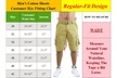 Men's Cotton Chino Shorts with Belt (Sizes 30-42) - Second Medium