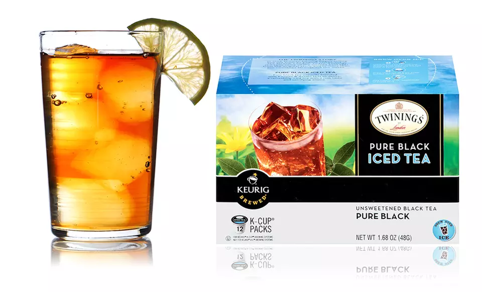 36-Count Pack of Twinings Pure Black Iced Tea K-Cups - Primary Image