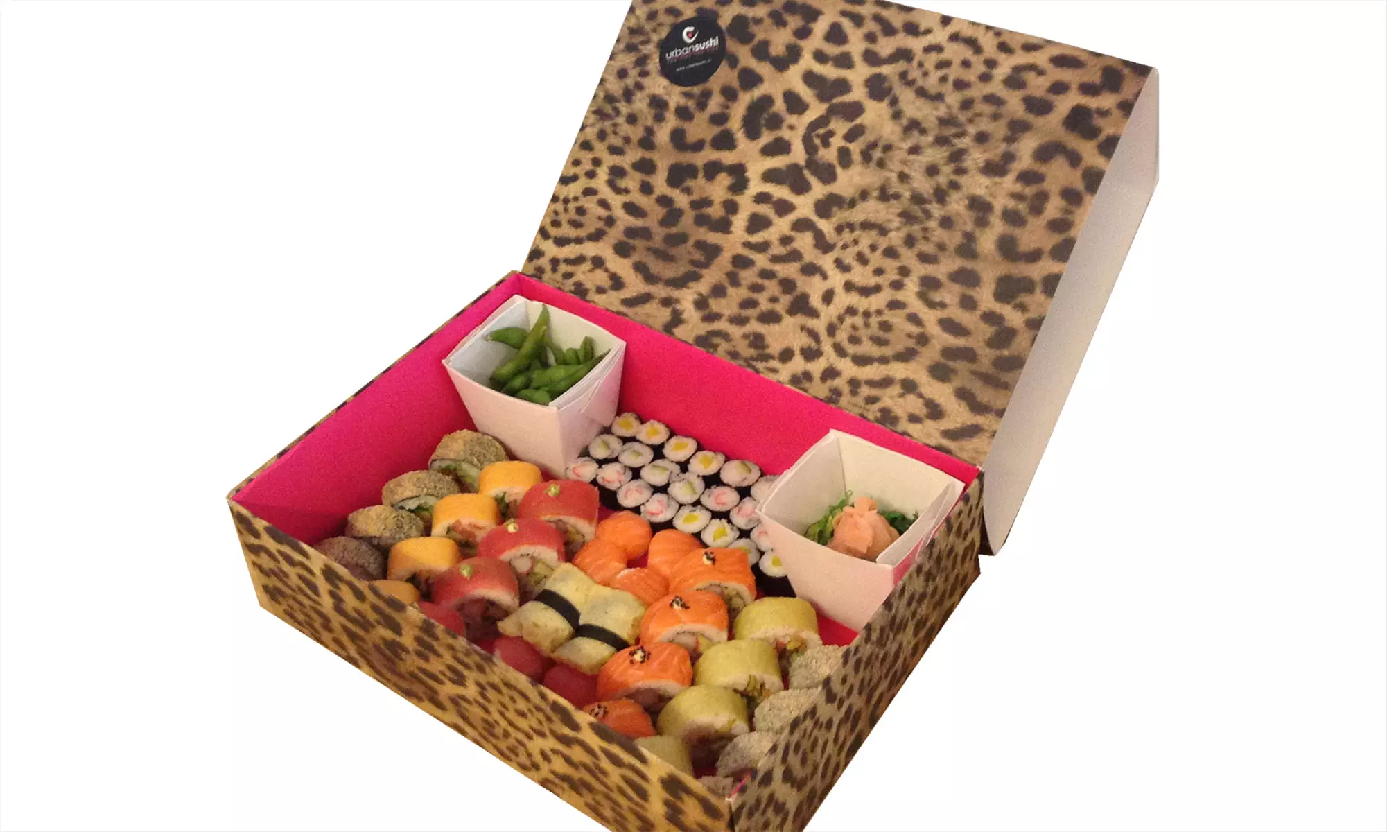 Tijgerbox met 58 stuks sushi bij Urban Sushi in Den Haag - Primary Image