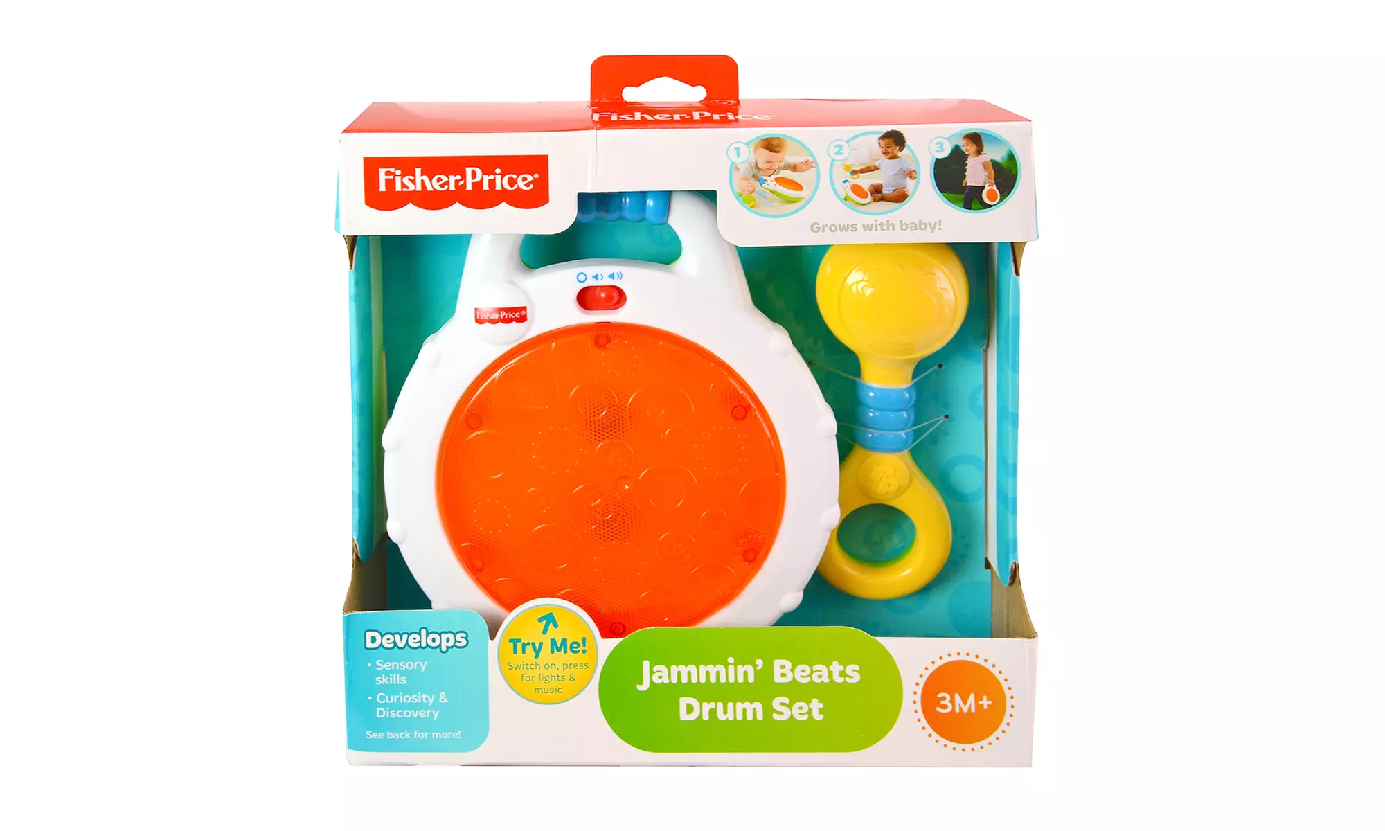 Fisher Price Jammin Beats Drum - Primary Image