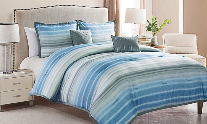 bowery 5 piece comforter set groupon goods bowery 5 piece comforter set groupon goods