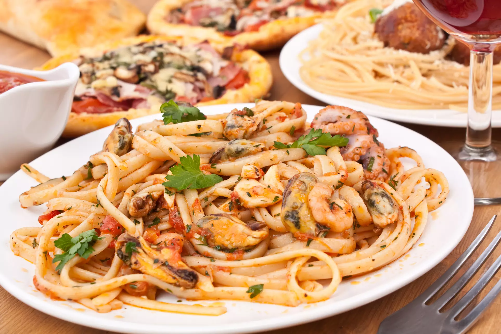 Italian Food for Lunch at O' Sarracino Trattoria & Wine Bar (40% Off)  - Primary Image