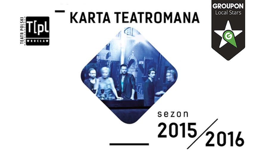 Image 1: Teatr Polski: karta teatromana