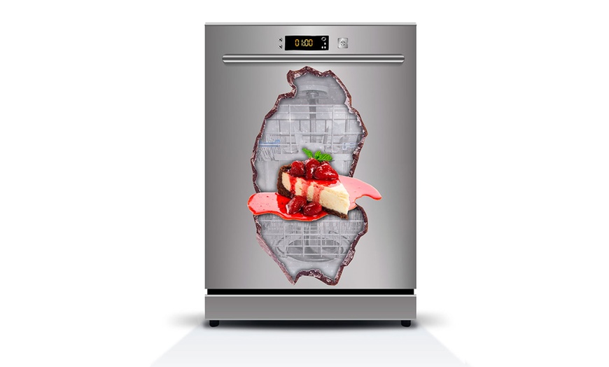 Image 8: 3D Dishwasher Vinyl Stickers