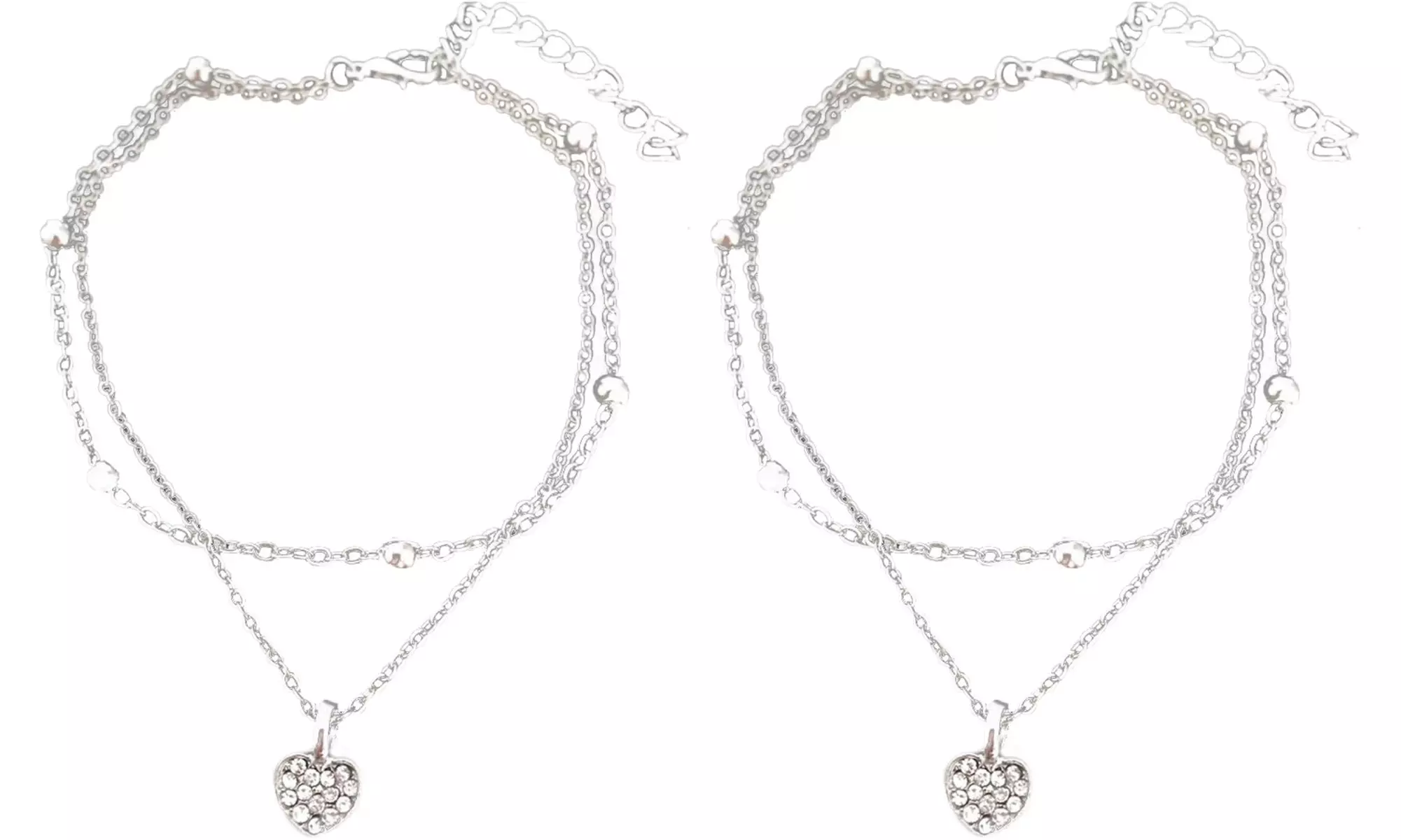 One or Two Bohemian Style Ankle Bracelets