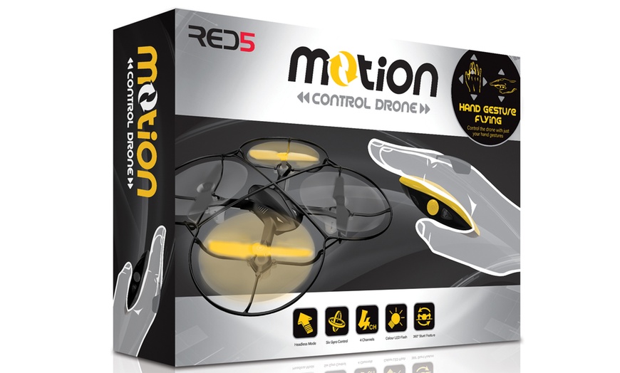 Image 2: The Source Wholesale Red 5 Motion Control Quadcopter