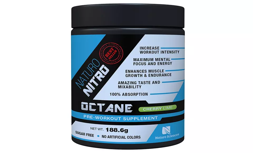 Naturo Nitro Octane Performance Pre-Workout Supplement (28 Servings) - Second Medium