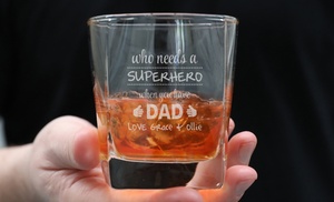 Personalised Engraved Scotch Glass