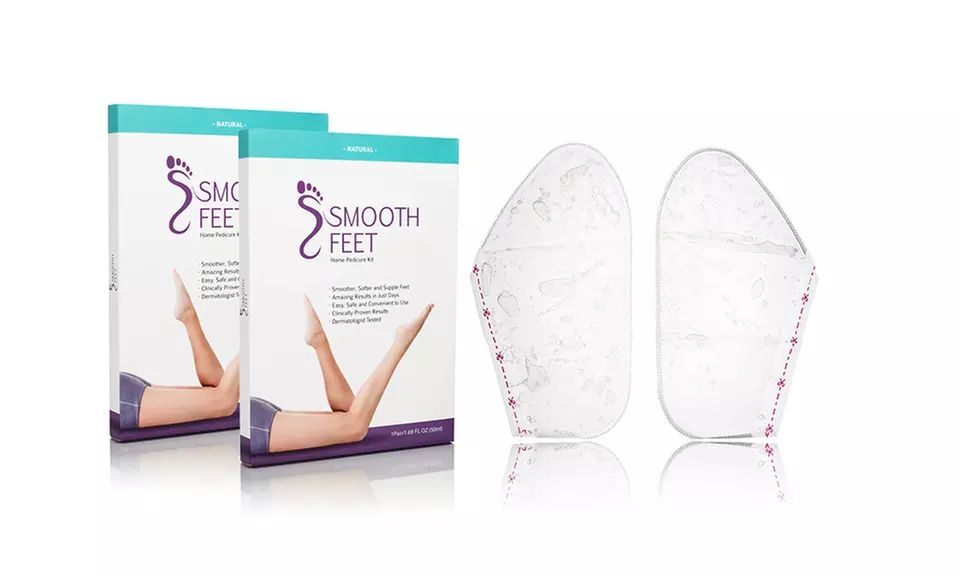 Smooth Feet Home Pedicure Kit (1 or 2-Pack) - Second Medium