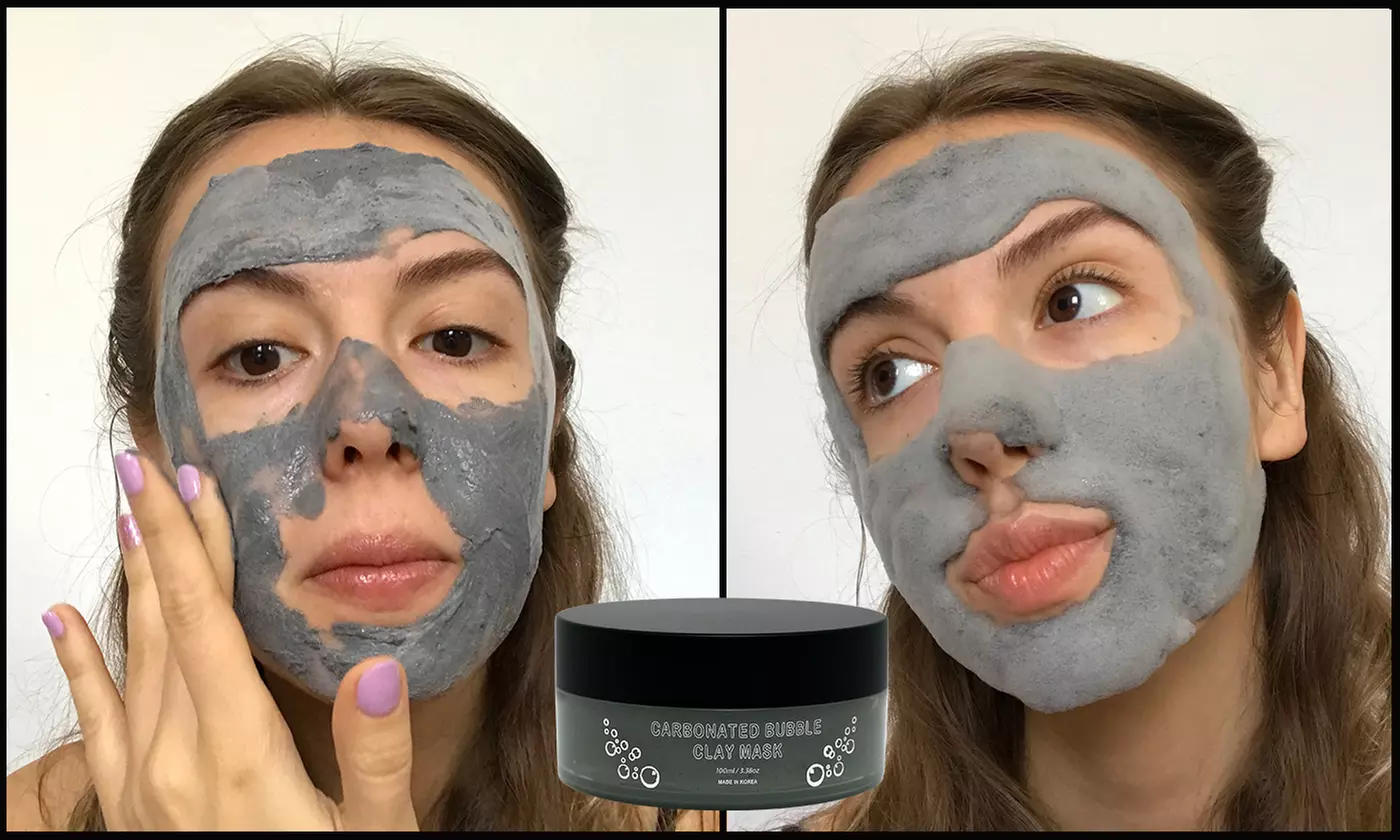 E5 Carbonated Bubble Clay Mask (3.38oz.) - Primary Image