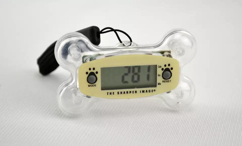 Sharper Image Pet-O-Meter Pedometer. Multiple Colors Available.  - Second Medium