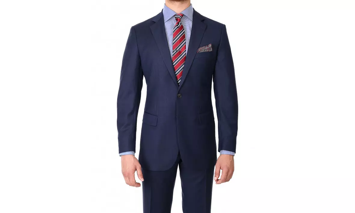 Custom-tailored two-piece suit and Tie from Suited Gentlemen's Look (Up to 70% Off) - Primary Image