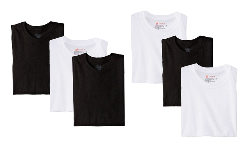 black hanes undershirts