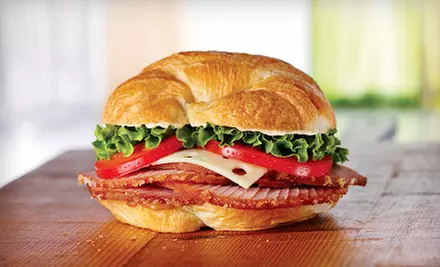 Three Specialty Sandwiches or a One-Pound Ham Dinner at HoneyBaked Ham (Up to 52% Off) - Primary Image