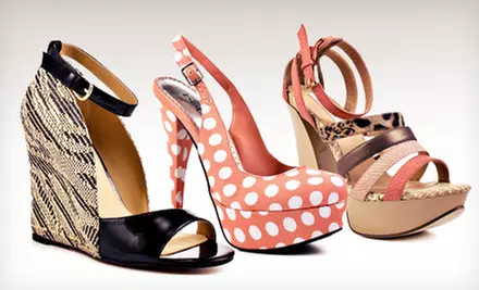 Heels, Boots, and Shoes from Designers Such As Steve Madden and Vince Camuto from Heels.com (Half Off). Two Options Available. - Primary Image