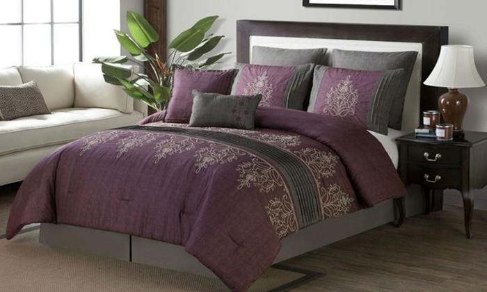 Isabella Comforter Set 8 Piece Groupon Goods