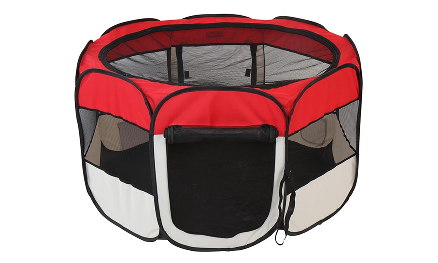 Image 16: Fabric Pet Playpen