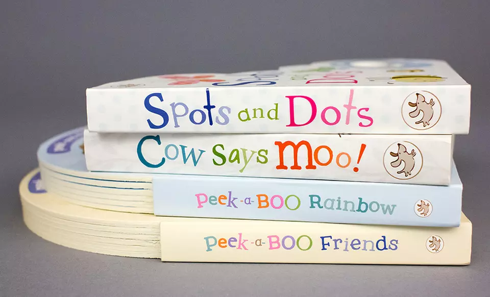 Little Learners Peek-a-Boo 4-Book Set - Second Medium