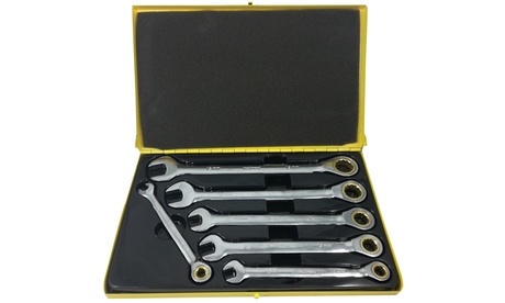 Kit di chiavi combinate con 6 pezzi in acciaio