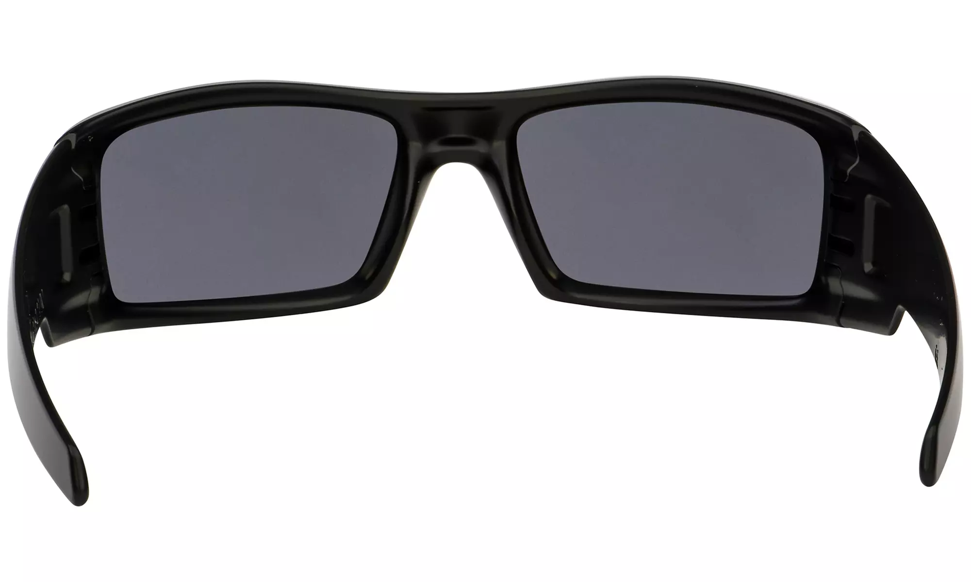 Oakley Gascan Men's Sunglasses with Matte-Black Frame and Polarized Black-Iridium Lens - Second Medium