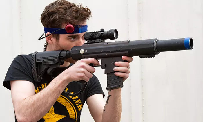 1.5 Hours of Indoor Laser Tag for 4 or 8 or Party for 12 at CMP Tactical Lazer Tag (Up to 51% Off)   - Primary Image