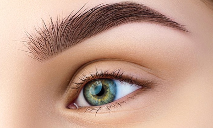 Image 1: Eyebrow Microblading