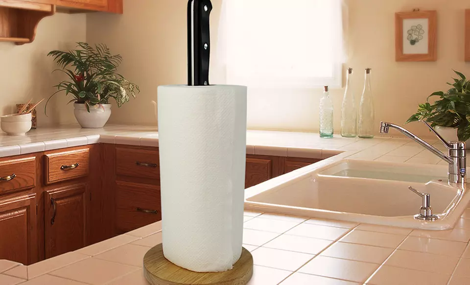 Angry Chef Paper Towel Holder - Second Medium