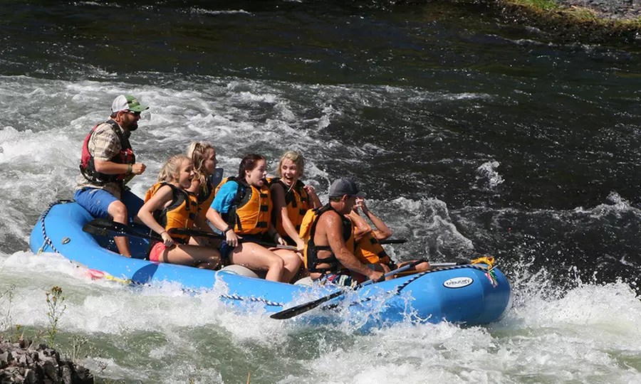 Deschutes River Half-Day Rafting Trip for Two, Four, or Eight from Forward Paddle Rafting Co. (Up to 45% Off) - Primary Image