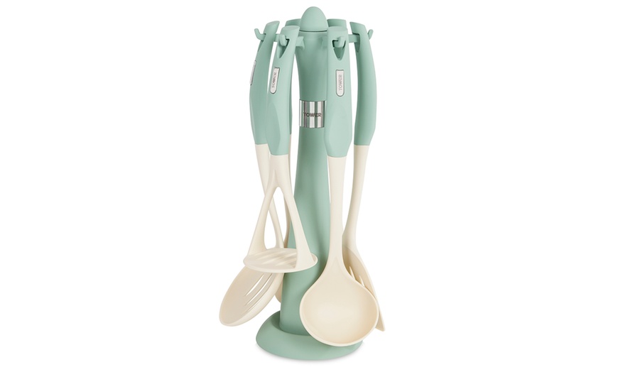 Image 2: Tower Six-Piece Utensil Set