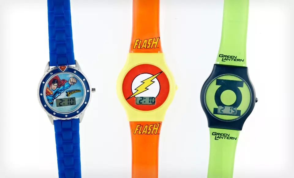$9 for a DC Comics Collection Watch ($25 List Price). Five Options Available. Free Returns. - Primary Image