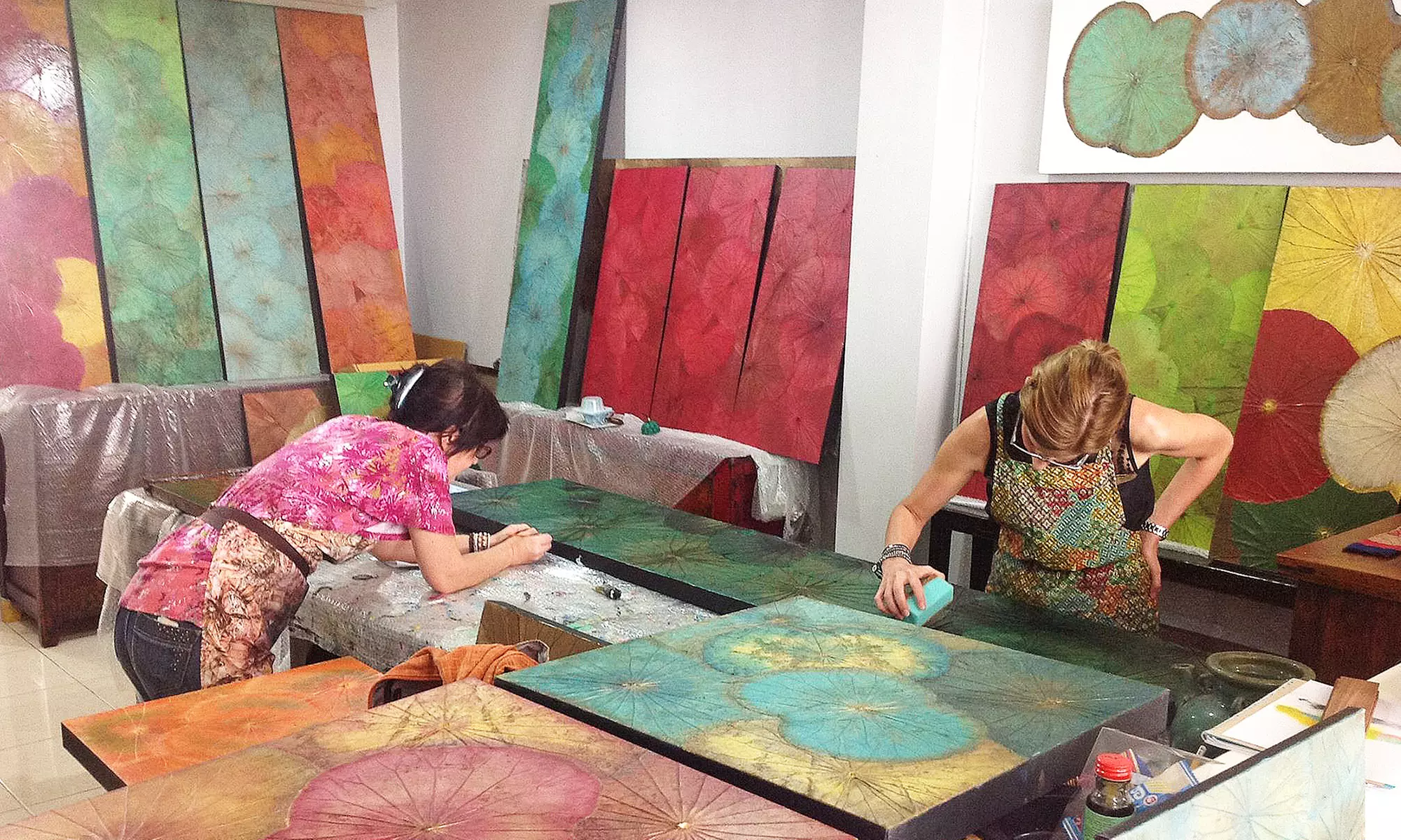 Lotus-Leaf Painting Party for One or Two at Himapan Canada (Up to 50% Off) - Primary Image