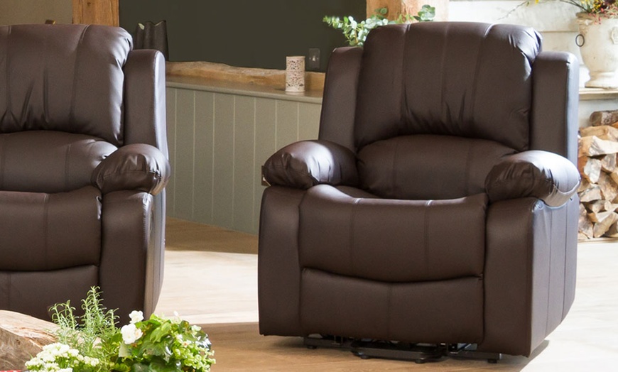 Image 3: Up to Three Reclining Sofa Sets 