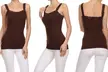 Style Clad Women's Lace Trim Tank Top (1- or 3-Pack) - Second Medium