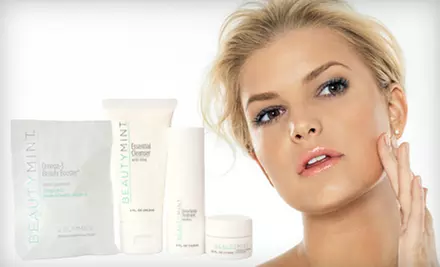 $25 for a BeautyMint Anti-Aging Skincare Kit with a BeautyMint Voucher. Shipping Included ($97.50 Value). - Primary Image