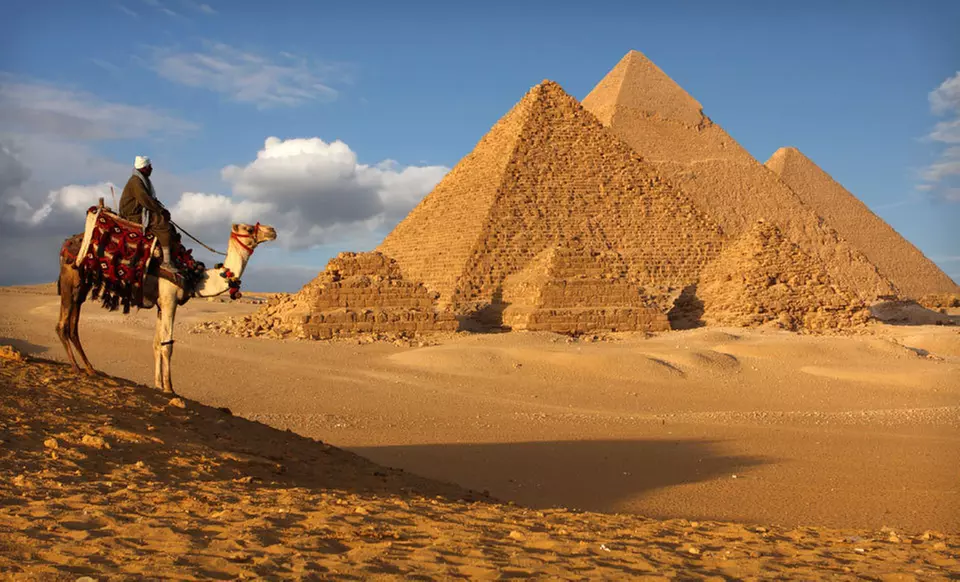 10-Day Egypt Tour with Roundtrip Airfare, River Cruise, Hotel Accommodations, and Some Meals - Primary Image