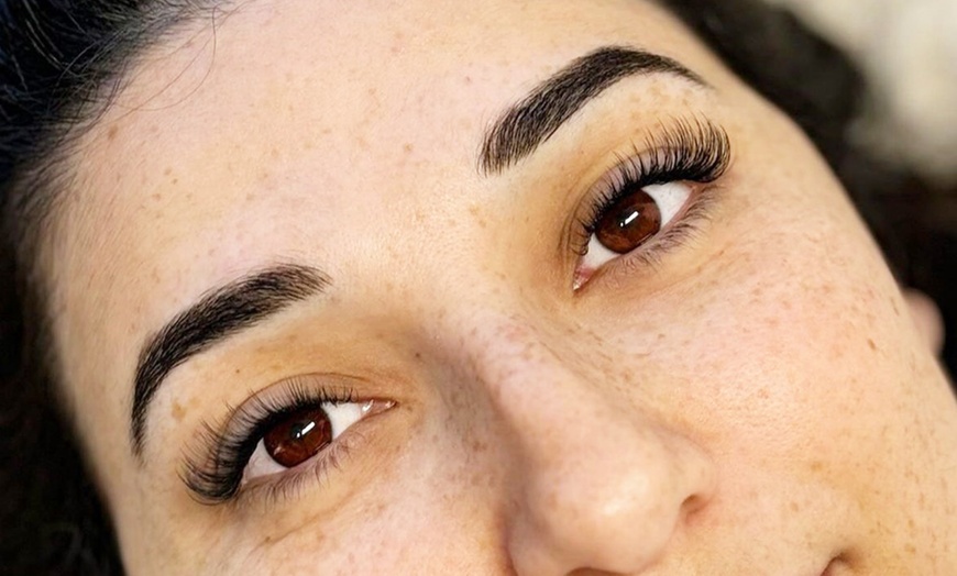 Image 1: Transform Your Eyes: Classic or Full Set of Individual Lash Extensions