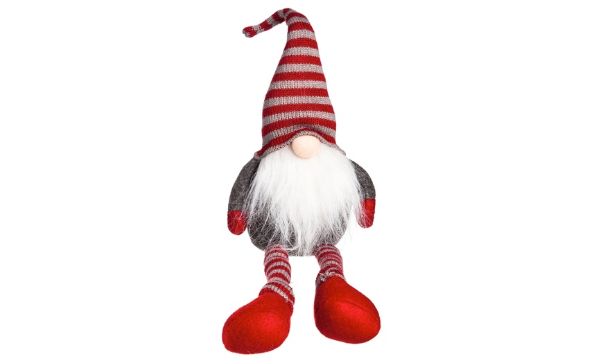 Plush Sitting Santa Decoration | Groupon Goods