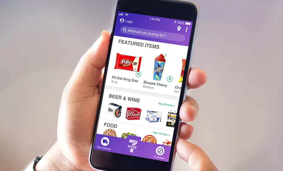 First Three Deliveries Free with 7NOW App Download from 7-Eleven - Primary Image