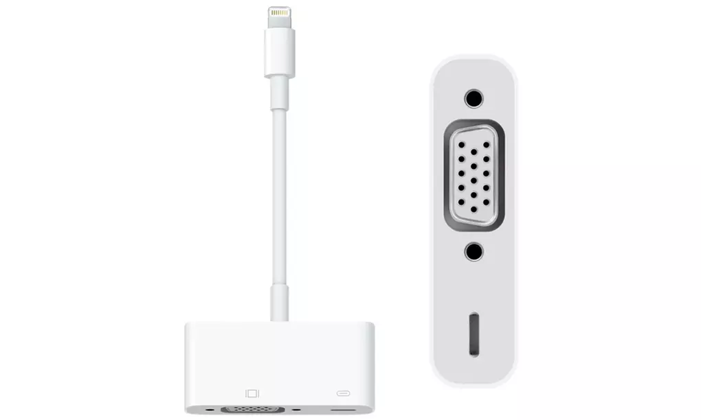 Apple Original Lightning to HDMI or Lightning to VGA Adapters - Second Medium