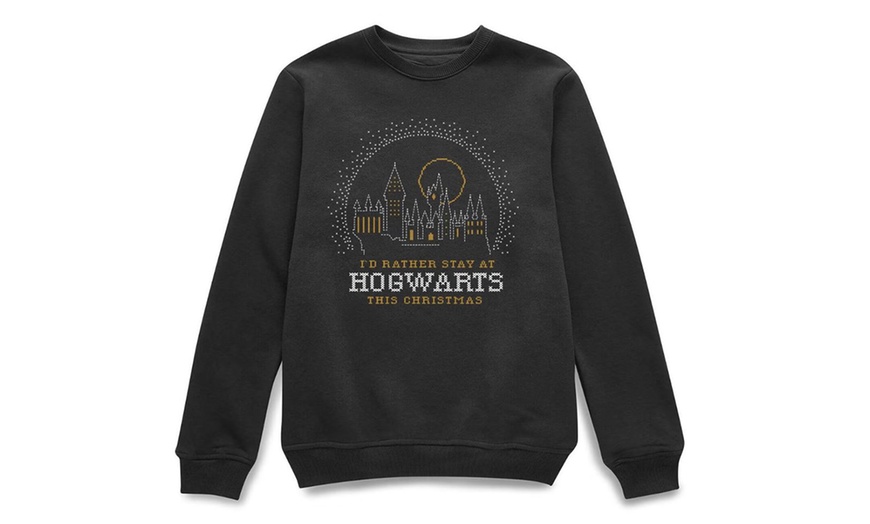 Image 1: Harry Potter Christmas Jumpers