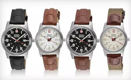 $56 for a Wenger Men's and Women's Swiss Military Watches (Up to $195 Value). Free Shipping. Multiple Styles Available.  - Second Medium