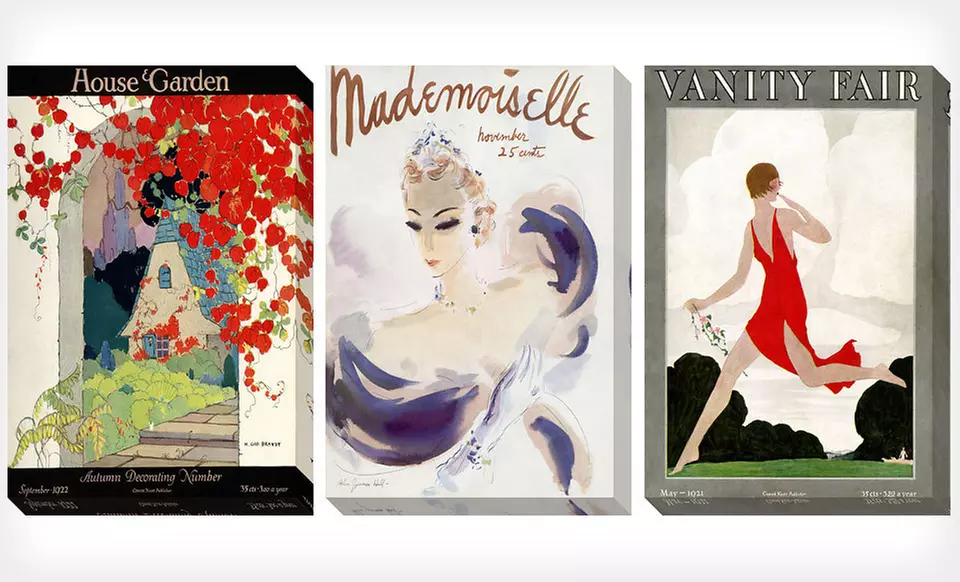$59.99 for a Vintage Magazine Cover on Canvas ($239 List Price). 19 Options Available. Free Shipping and Returns. - Second Medium