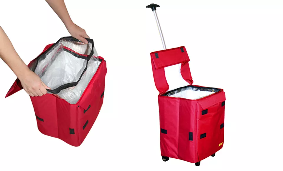 Dbest Products Cooler Smart Cart in Black or Red. Free Returns. - Second Medium