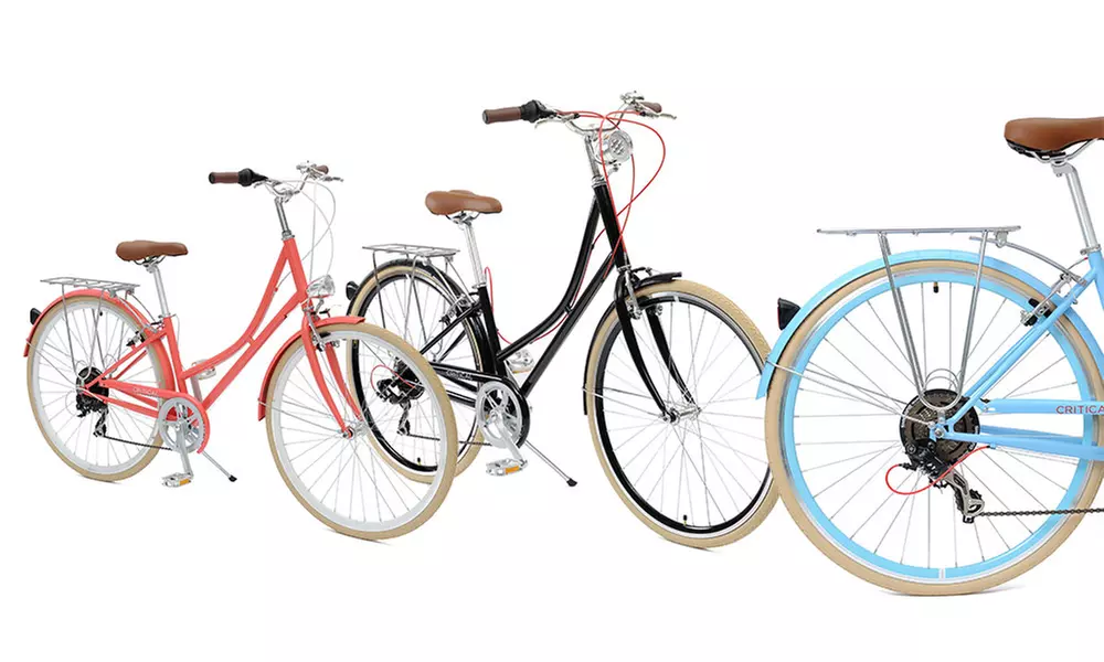 Critical Cycles Step-Thru 7-Speed Hybrid Bike - Primary Image